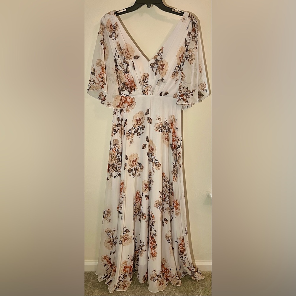 M white floral dress
